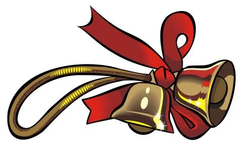 Christmas bells Stock Illustration