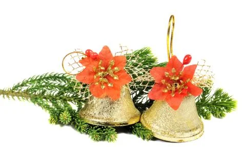 Christmas bells Stock Photos