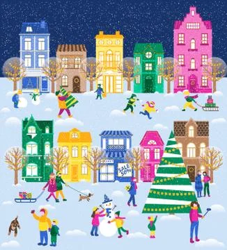 Christmas big set Stock Illustration