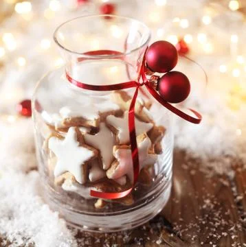Christmas Biscuits Stock Photos