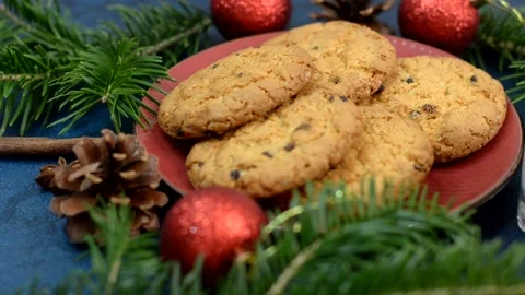Christmas bisquit Stock Footage 164415753