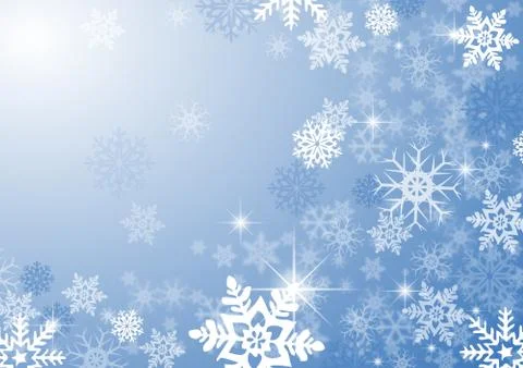 Christmas blue background Stock Illustration