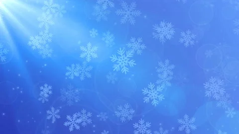 Christmas blue background with snowflakes Stock Footage 120466072