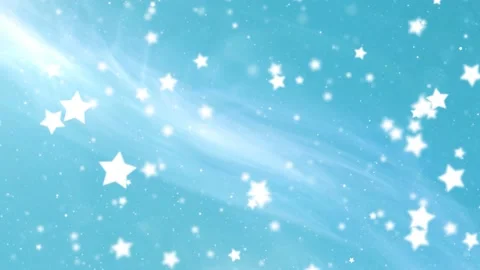 Christmas blue copy space sky with stars animation 스톡 동영상 229485097