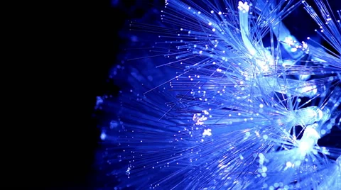 Christmas Blue Lights Stock Footage 45096298