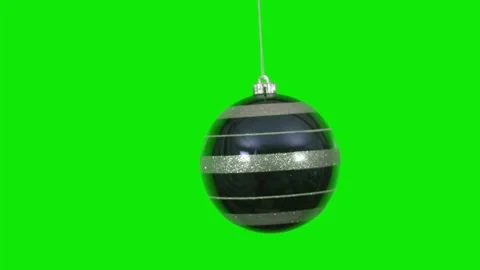 Christmas blue sphere pendulum Stock-Footage 143755402