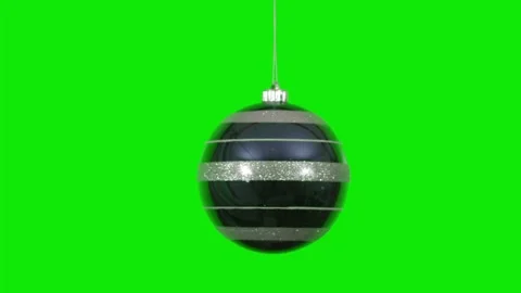 Christmas Blue Sphere rotating Stock Footage 143755339