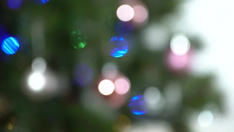 Christmas blurred background Stock Footage 221157063