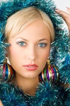 Christmas boa Stock Photos