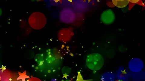 Christmas Bokeh Background Stock Footage 89949868