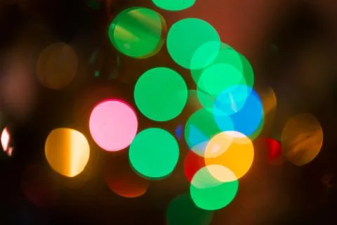 Christmas Bokeh background.. Stock Photos