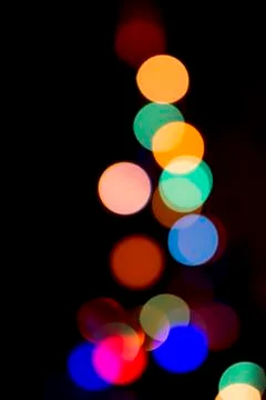 Christmas Bokeh Background Stock Photos