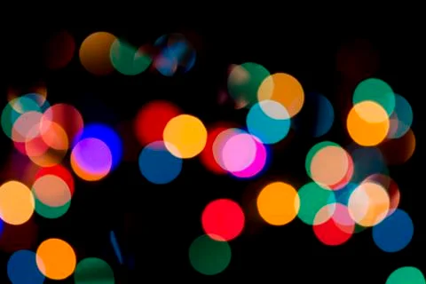 Christmas Bokeh Background Stock Photos