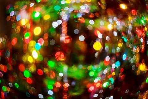 Christmas Bokeh background Stock Photos