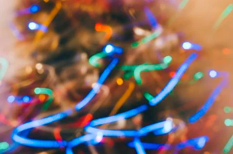 Christmas Bokeh Background Stock Photos