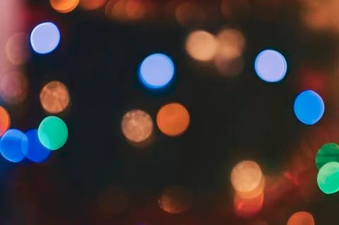 Christmas Bokeh Background Stock Photos