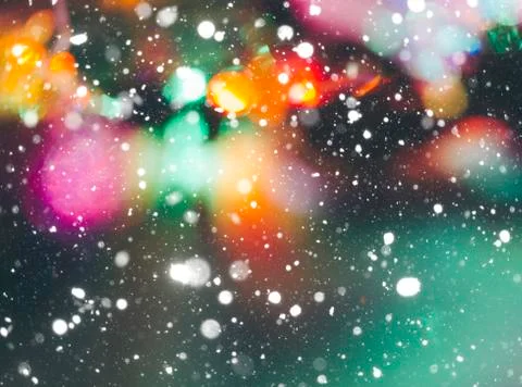 Christmas Bokeh Background Stock Photos