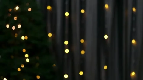 Christmas bokeh close up Stock-Footage 268802846