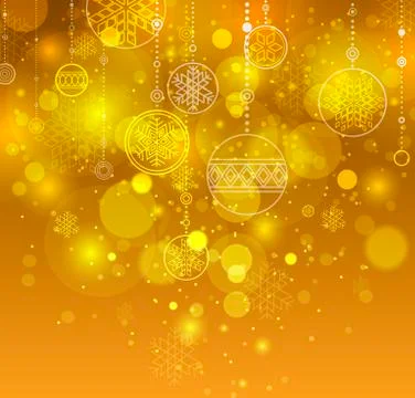 Christmas bokeh Stock Illustration