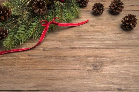 Christmas border design Foto stock