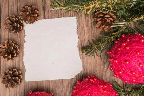 Christmas border design Foto stock