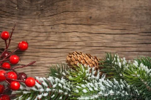 Christmas border Foto stock