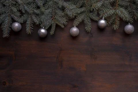 Christmas border Stock Photos