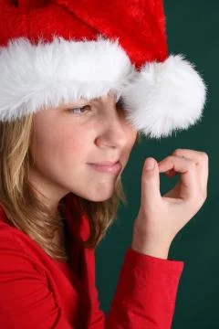 Christmas Boredom Stock Photos