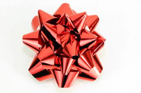 Christmas bow Stock Photos