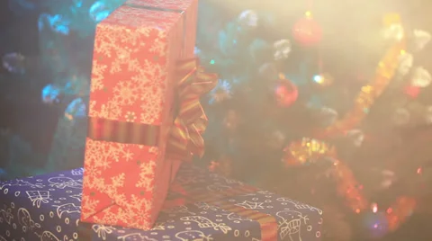 Christmas box Stock-Footage 33293800
