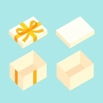 Christmas Box Stock Illustration