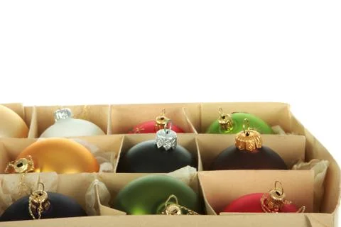 Christmas box Stock-Fotos