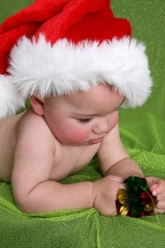 Christmas Boy Stock-Fotos