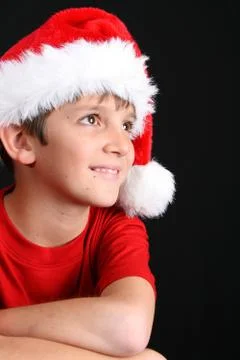 Christmas Boy Stock Photos