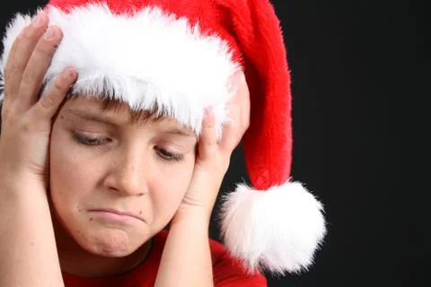 Christmas Boy Stock Photos