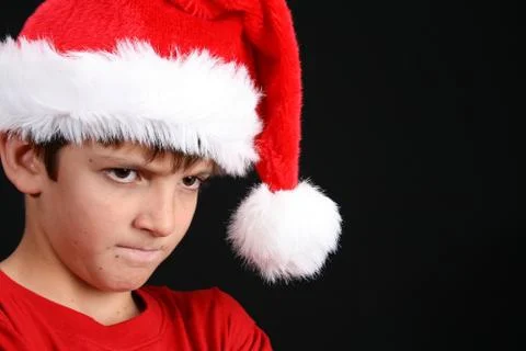 Christmas Boy Stock Photos