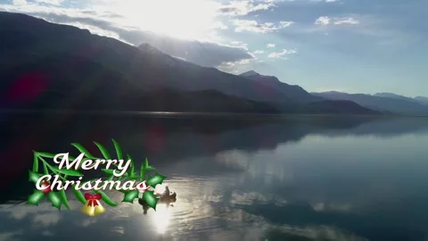Christmas Branch Lower Third Stock After Effects