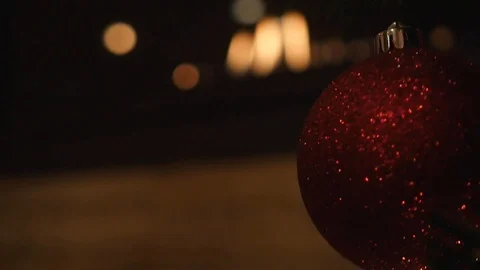 Christmas Bulb Clip Video stock 105035150