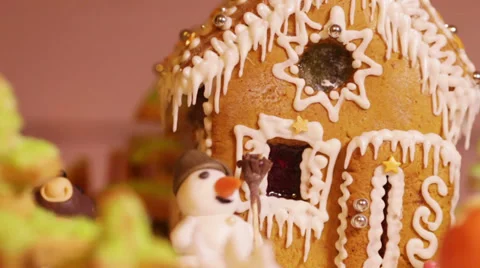 Christmas cake Video stock 34410120