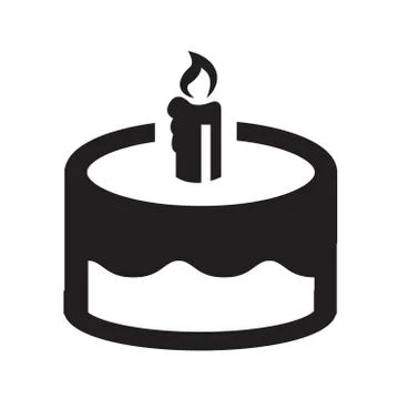 Christmas cake icon Stock Illustration