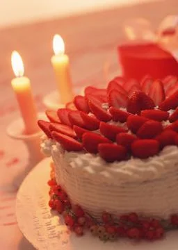 Christmas Cake Stock Photos