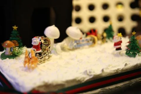 Christmas Cake Foto stock