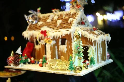 Christmas Cake Foto stock