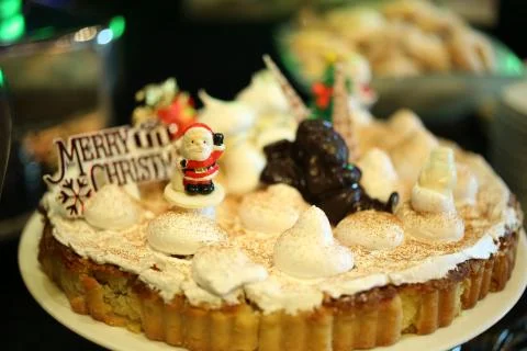 Christmas Cake Foto stock