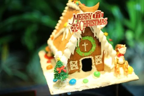 Christmas Cake 库存照片