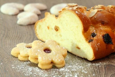 Christmas cake Stock Photos