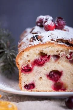 Christmas cake 스톡 사진