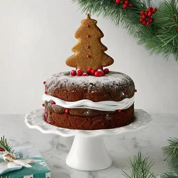Christmas Cake Stock Photos