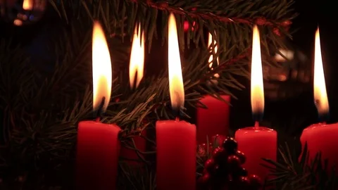 Christmas candlelight 動画素材 70148414