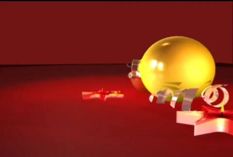 Christmas candles 库存影片 574731